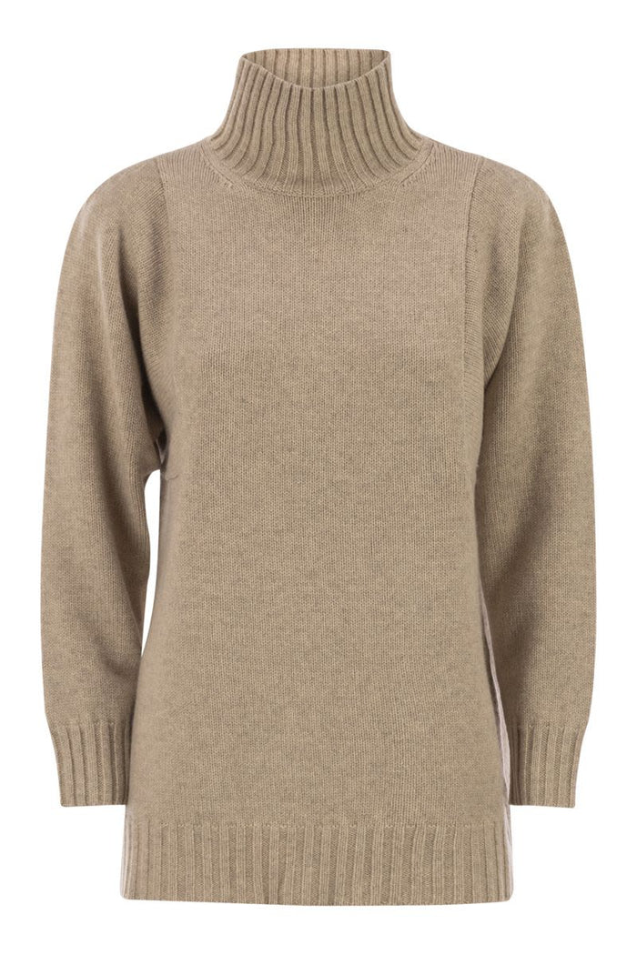 Max Mara Aceti - Oversized Cashmere Turtleneck