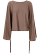 Max Mara Tie Accent Sweatshirt