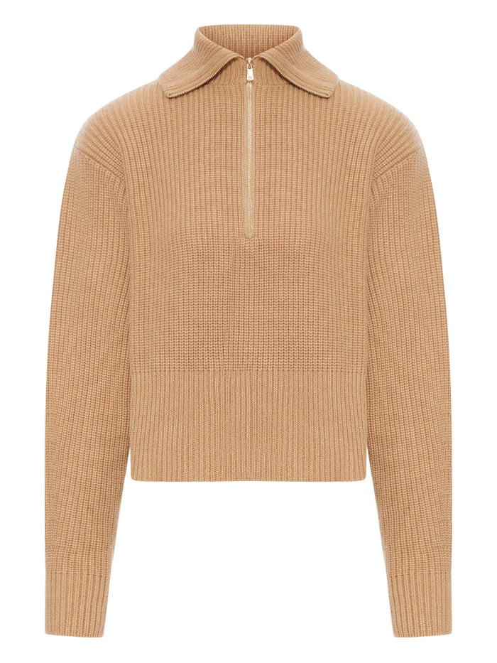 Max Mara Camel Wool Cashmere Nadar