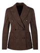 Max Mara Embroidered Cotton Blend Zulma Blazer