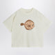 Mini Rodini White T-Shirt With Flundra Print