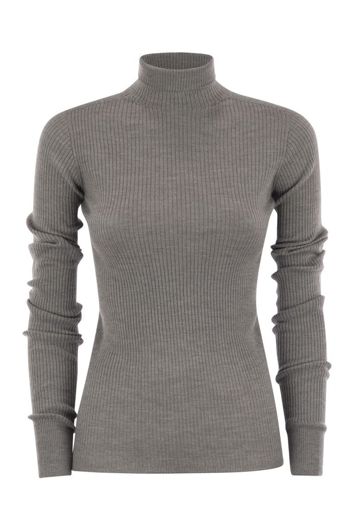 Max Mara Sportmax Niagara - Wool Turtleneck Jumper
