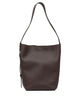 Max Mara Bordeaux Cow Leather Shoulder Bag