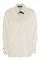 Max Mara Roll - Cotton And Silk Poplin Shirt
