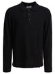 Nn07 Black Cotton Polo Shirt