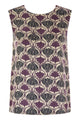S Max Mara Timetop - Reversible Printed Silk Top