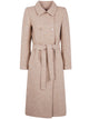 Twin-Set Boucle Coat With Belt