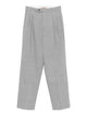 Twin-Set Grey Textile Fibre Pants