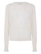 Twin-Set White Cashmere Blend Sweaters