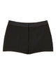 Twin-Set Black Satin Waistband Shorts
