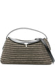 Toteme "T-Lock" Leather Top Handle Bag