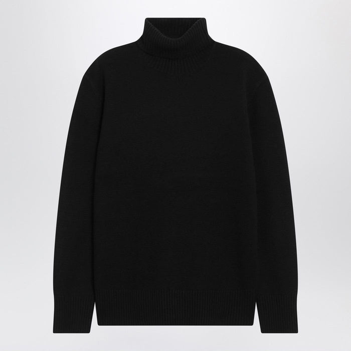 Toteme Black Cashmere Turtleneck