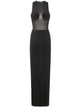 Jean Paul Gaultier Light Jersey Long Dress With Covered Cup Detail