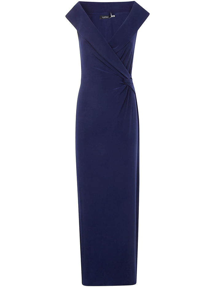 Lauren Ralph Lauren "Leonidas" Sleeveless Gown Dress