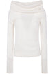Nuur Long Sleeves Boat Neck Sweater