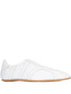 Toteme Leather-Panel Lace-Up Sneakers