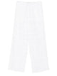 Toteme Cotton And Silk Pants