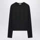Toteme Black Organic Cottonblend Tshirt