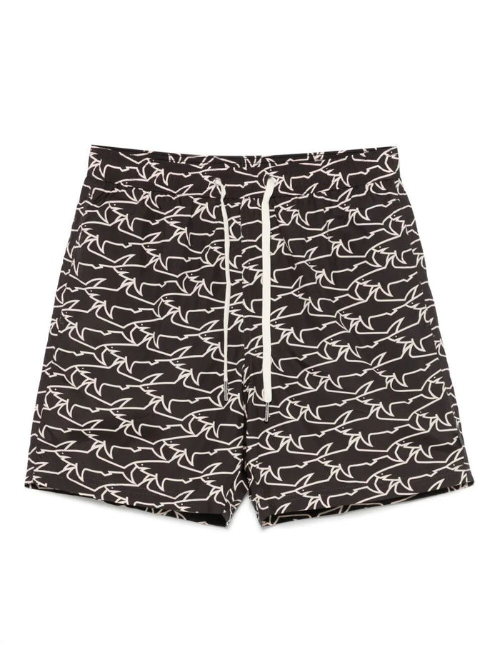 Paul & Shark Printed Swim Shorts