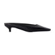 Toteme Square Kitten Pumps -  - Leather - Black