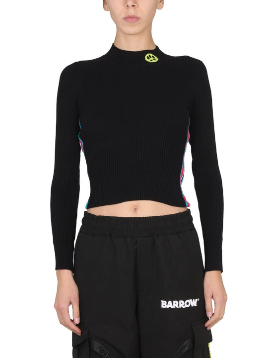 Barrow Top With Logo And Colored Bands