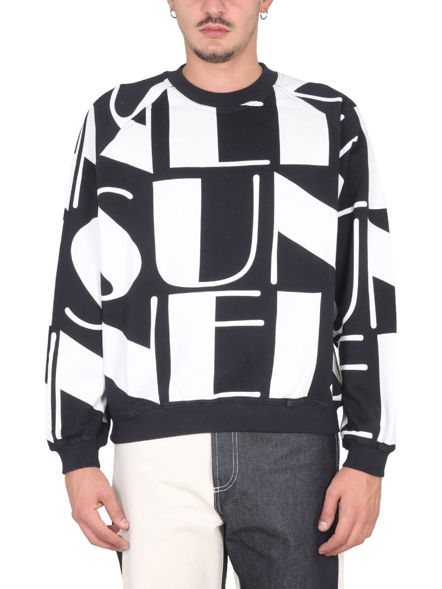 Sunnei Felpa Con Logo