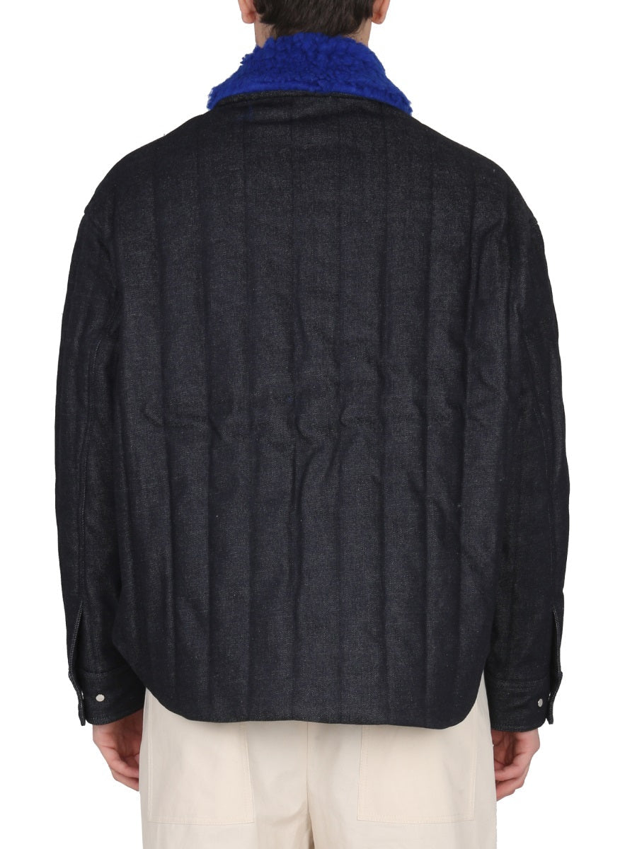 Sunnei Jacket With Faux Fur