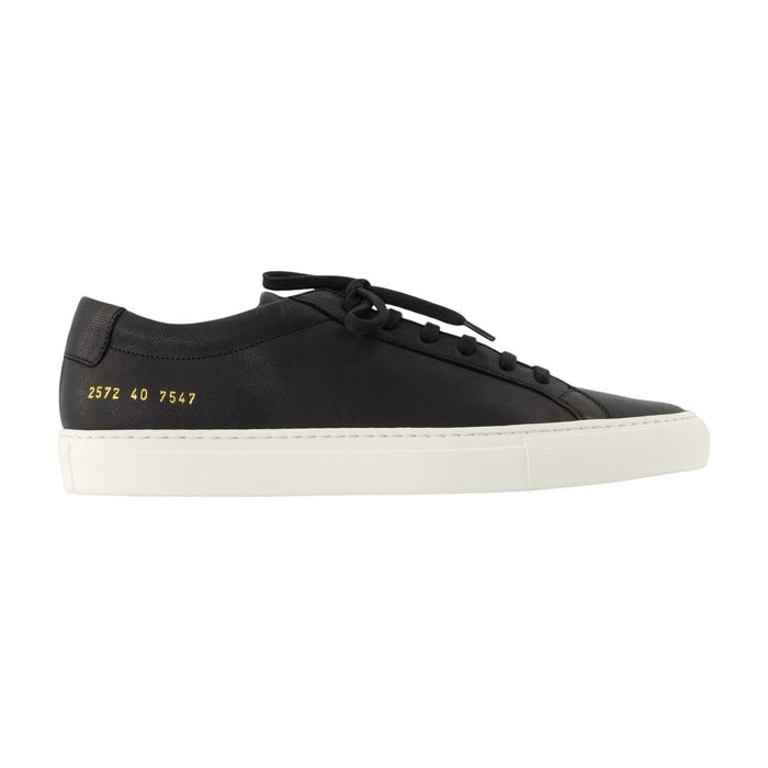 Common Projects Achilles Premium Sneakers -  - Leather - Black