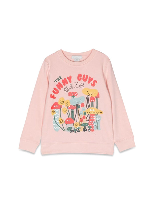 Stella Mccartney Funny Guys Crewneck Sweatshirt