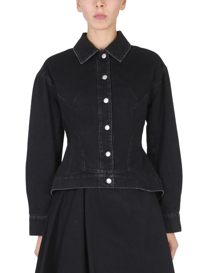 Alexander Mcqueen Hybrid Denim Jacket