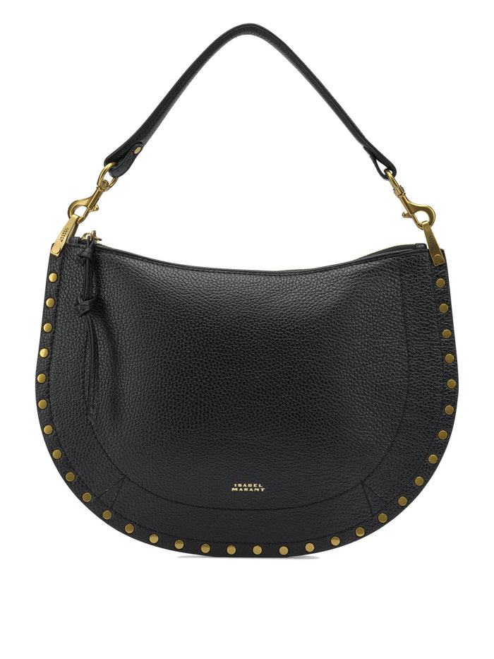 Isabel Marant "Oskan Soft Zip" Medium Shoulder Bag