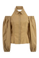Mvp Wardrobe Cotton Shirt With Balloon Sleeves