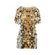 Paco Rabanne Sparkle Discs Mini Dress
