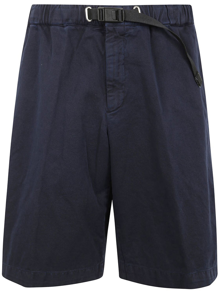 White Sand Cotton Bermuda Shorts