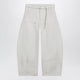 Sacai X Carhartt Wip Ivory Rounded Cargo Pants In Cotton