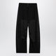 Sacai Wide-Leg Wool Trousers With Panels And Belt