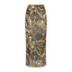 Jean Paul Gaultier Multicolor The Yellow Butterfly Polyamide Long Skirt