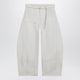 Sacai X Carhartt Wip Ivory Rounded Cargo Pants In Cotton