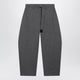 Sacai Grey Wool Trousers With Belt