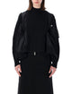 Sacai Sacai Nylon Twill Knit Blouson