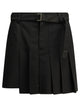 Sacai Formal Shorts Made Of Wool Blend