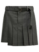 Sacai Formal Shorts Made Of Wool Blend
