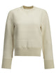 Sacai Crew-Neck Sweater Made Of A Cotton-Cashmere Blend