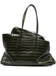 The Attico La Passeggiata Medium Leather Shoulder Bag
