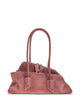 The Attico Rose Pink Leather Bag