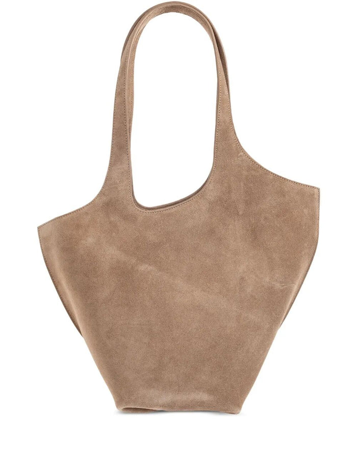 The Attico Nude Neutrals Leather Scoop Medium