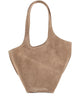 The Attico Nude Neutrals Leather Scoop Medium