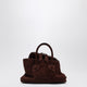The Attico Brown Leather Handbag