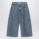 The Attico Light Blue Cropped Jeans