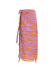 The Attico Orange Purple Polyamide Swimwear